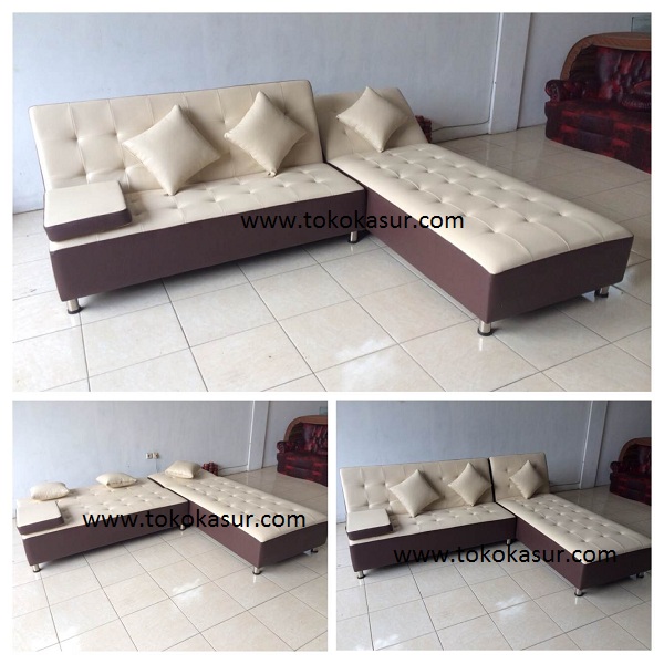 KURSI TAMU SOFA  L SUDUT Murah Minimalis 